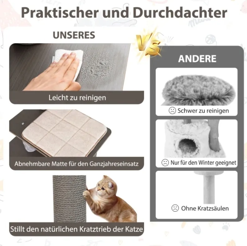 drapak-wysoki-costway-101-160-cm
