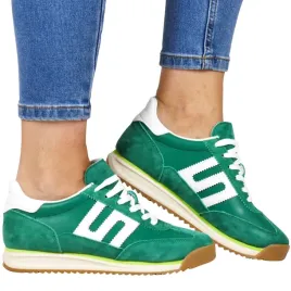 sneakersy-skorzane-damskie-polbuty-sportowe-filippo-7686-zielone