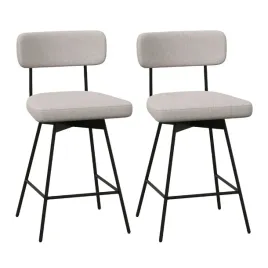 hoker-costway-odcienie-bezu-905-cm-tkanina