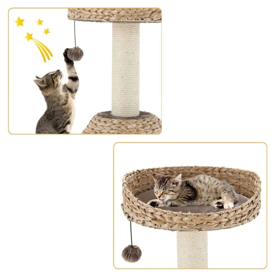 drapak-niski-costway-61-100-cm