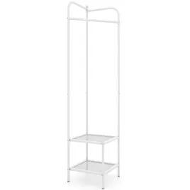 wieszak-stojacy-metal-costway-bialy