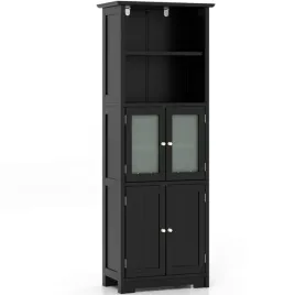 regal-costway-60-cm-x-163-cm-x-30-cm-czarny
