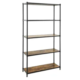 regal-costway-80-cm-x-154-cm-x-29-cm-dab-rustykalny