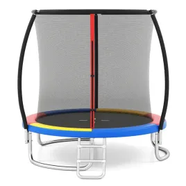 trampolina-zewnetrzna-z-drabinka-trampolina-ogrodowa-244-cm