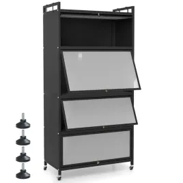 szafka-kuchenna-costway-czarny-40-x-81-x-162-cm-kolor-frontu-bialy