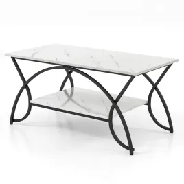 stolik-costway-prostokatny-100-x-50-x-45cm-bialy