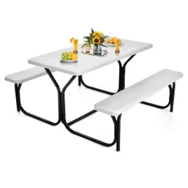 stol-costway-tworzywo-sztuczne-prostokatny-137-x-150-x-72-cm