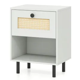 szafka-nocna-z-szuflada-bialy-stolik-nocny-stolik-boczny