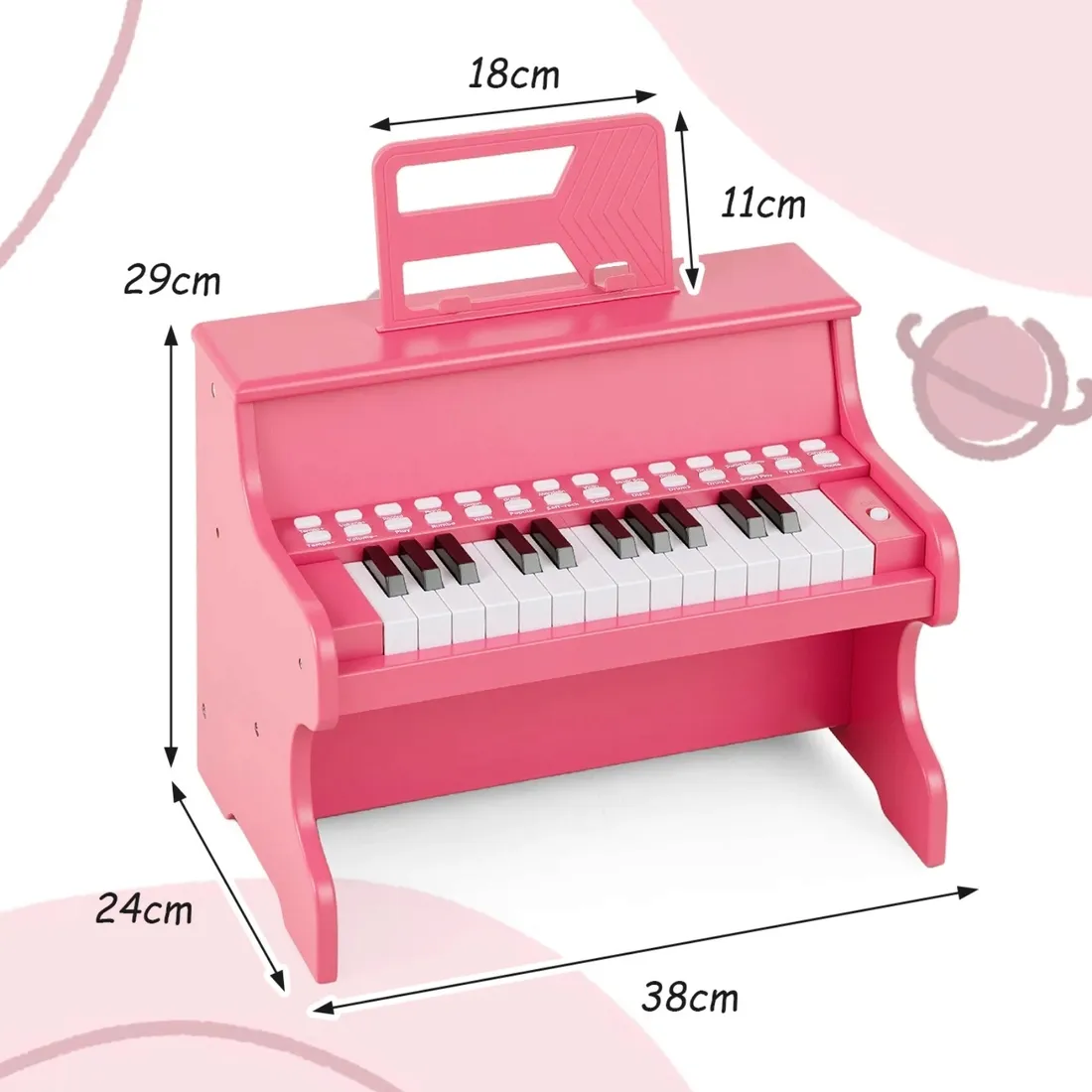 keyboard-costway-tm10159pi-zasilanie-baterie