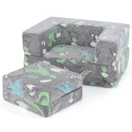 fotel-dzieciecy-costway-szary