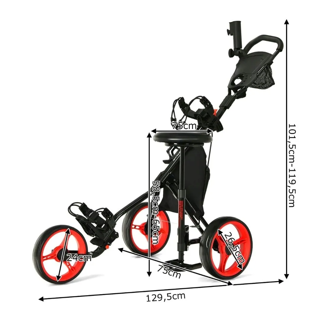 wozek-costway-sp37603re-marka-costway