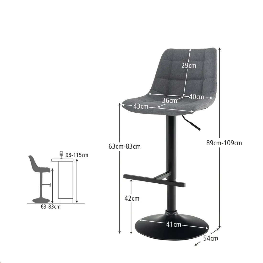 taboret-costway-szary-89-cm-material-metal