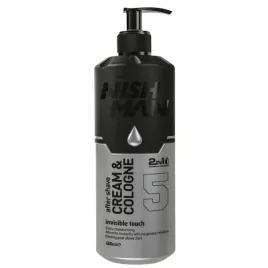 nishman-after-shave-no-5-invisible-2w1-balsam-woda-kolonska-w-kremie-400ml