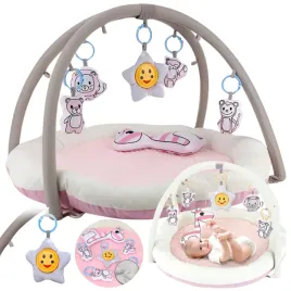 mata-edukacyjna-interaktywna-dla-niemowlat-z-palakiem-i-zabawkami-rozowa-0