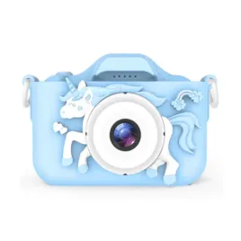 aparat-fotograficzny-dla-dzieci-r2-invest-x5-jednorozec-niebieski-40-mpx