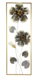 flair-flower-metalowa-dekoracja-scienna-kwiaty-liscie-3d