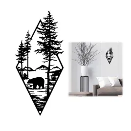 wanddeko-metalowa-dekoracja-scienna-wnetrze-ogrod-czarna