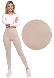 legginsy-bezowe-damskie-prazkowane-wysoki-stan-sport-styl-fit-l-xl