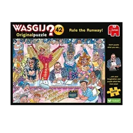 jumbo-wasgij-original-42-rule-the-runway-puzzles-for-adults-1000-piece