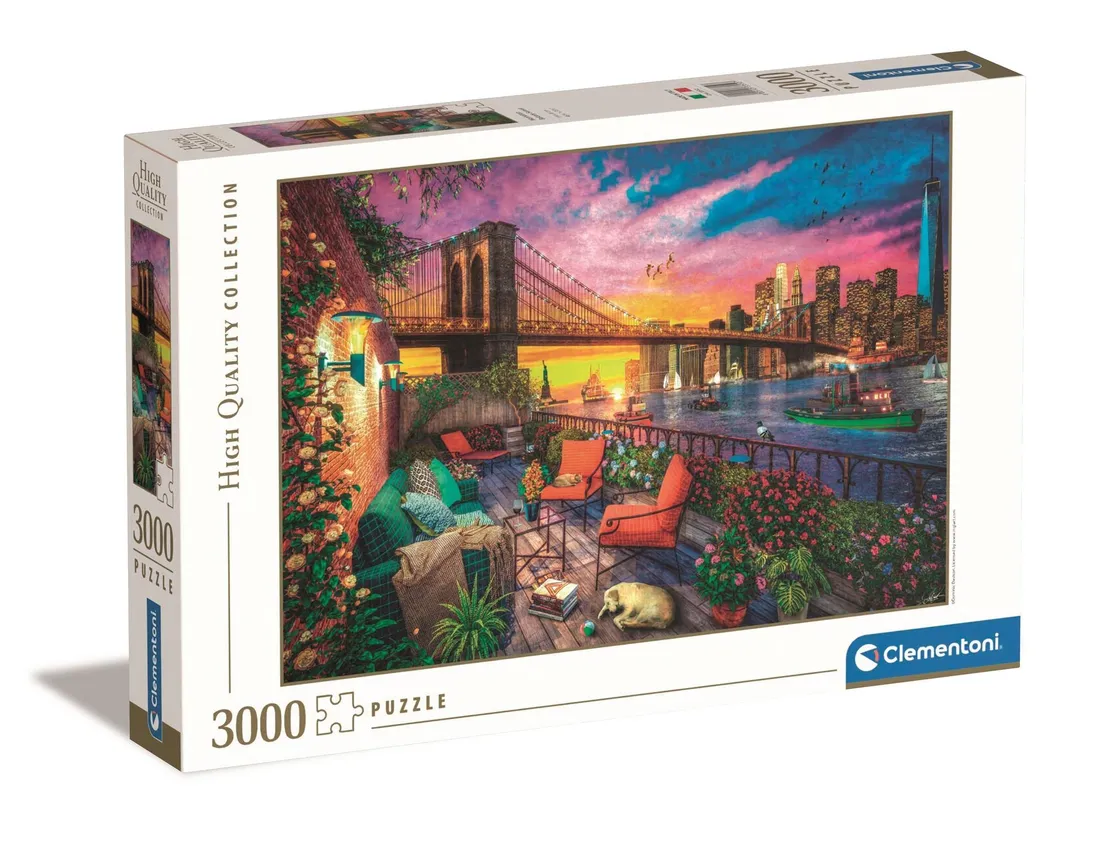 puzzle-3000-manhattan-balcony-sunset