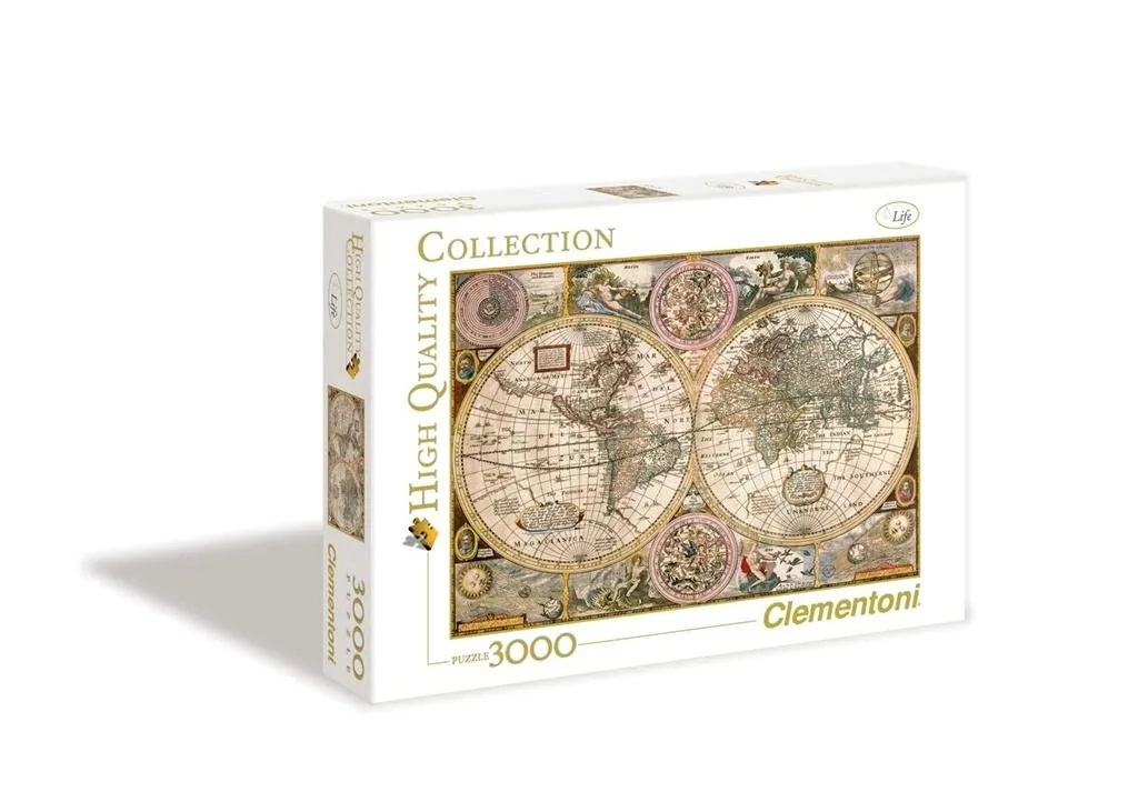 puzzle-3000-elementow-high-quality-collection-stara-mapa-clementoni
