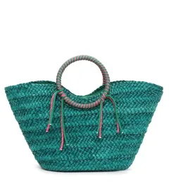 emilyandnoah-duzy-zielony-koszyk-z-ekologicznego-papieru