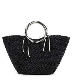 emilyandnoah-duza-czarna-pleciona-torba-shopper