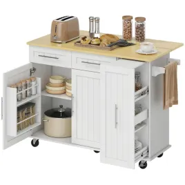 wyspa-na-kolkach-homcom-801-417v90wt-129x65x91-cm-biala