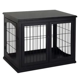 pawhut-klatka-dla-psa-z-blatem-czarny-81x585x66cm