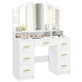 homcom-toaletka-z-oswietleniem-led-3-kolory-swiatla-lustro-7-szuflad