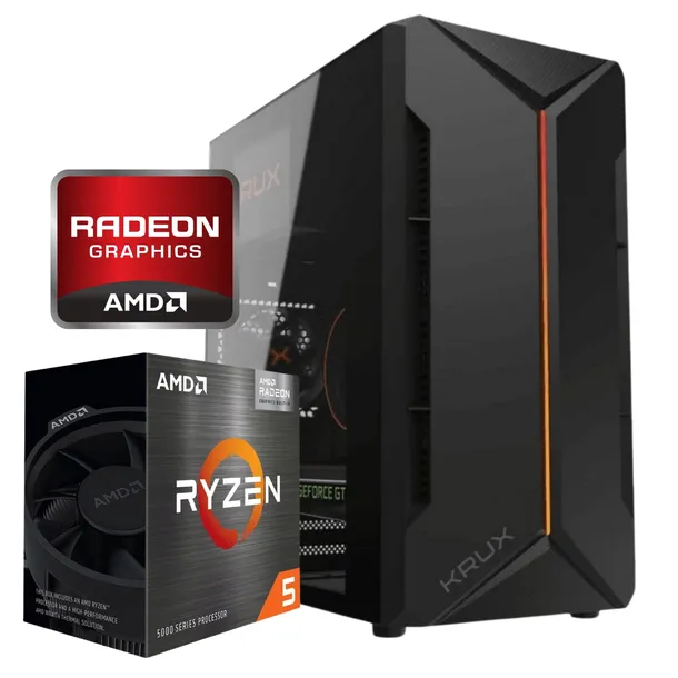 KOMPUTER GAMINGOWY RYZEN 5 RX VEGA 7 16GB DDR4 500GB M2 WINDOWS 11