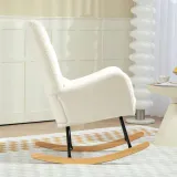 fotel-bujany-homcom-bialy-kolekcja-fotel
