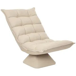 fotel-obrotowy-homcom-bezowy