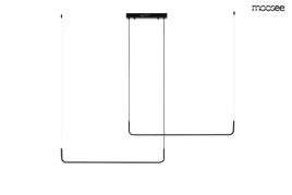 moosee-lampa-wiszaca-shape-duo-120-czarna