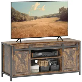 stolik-rtv-do-telewizora-60-cali-przesuwane-drzwi-brazowy-stojacy