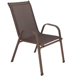 krzeslo-ogrodowe-springos-metal-brazowy