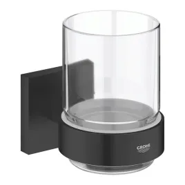 grohe-start-cube-szklanka-z-uchwytem-czarny-mat-410972430