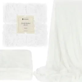 koc-springos-poliester-160-cm-x-200-cm-bialy