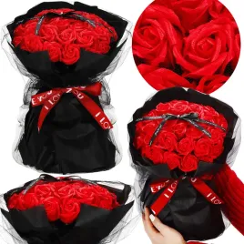 bukiet-springos-czerwonych-roz-mydlanych-w-czarnym-papierze-32-szt-35-cm