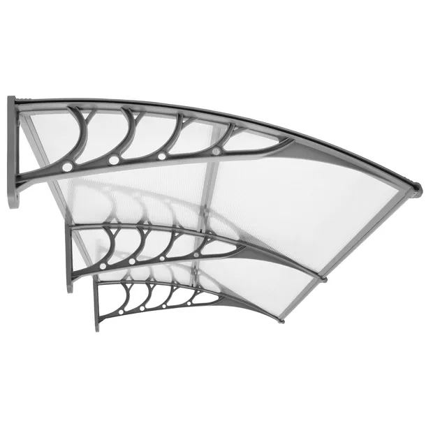 daszek-nad-drzwi-springos-100-cm-x-200-cm-material-poliweglan-wysokosc-produktu-26-5-cm