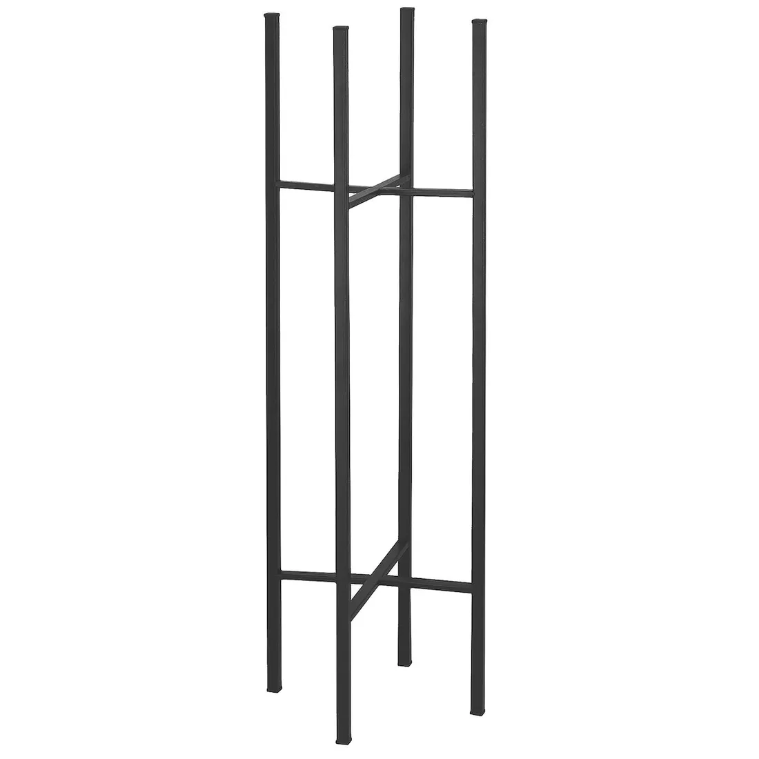 kwietnik-springos-74-cm-metal-kolor-czarny