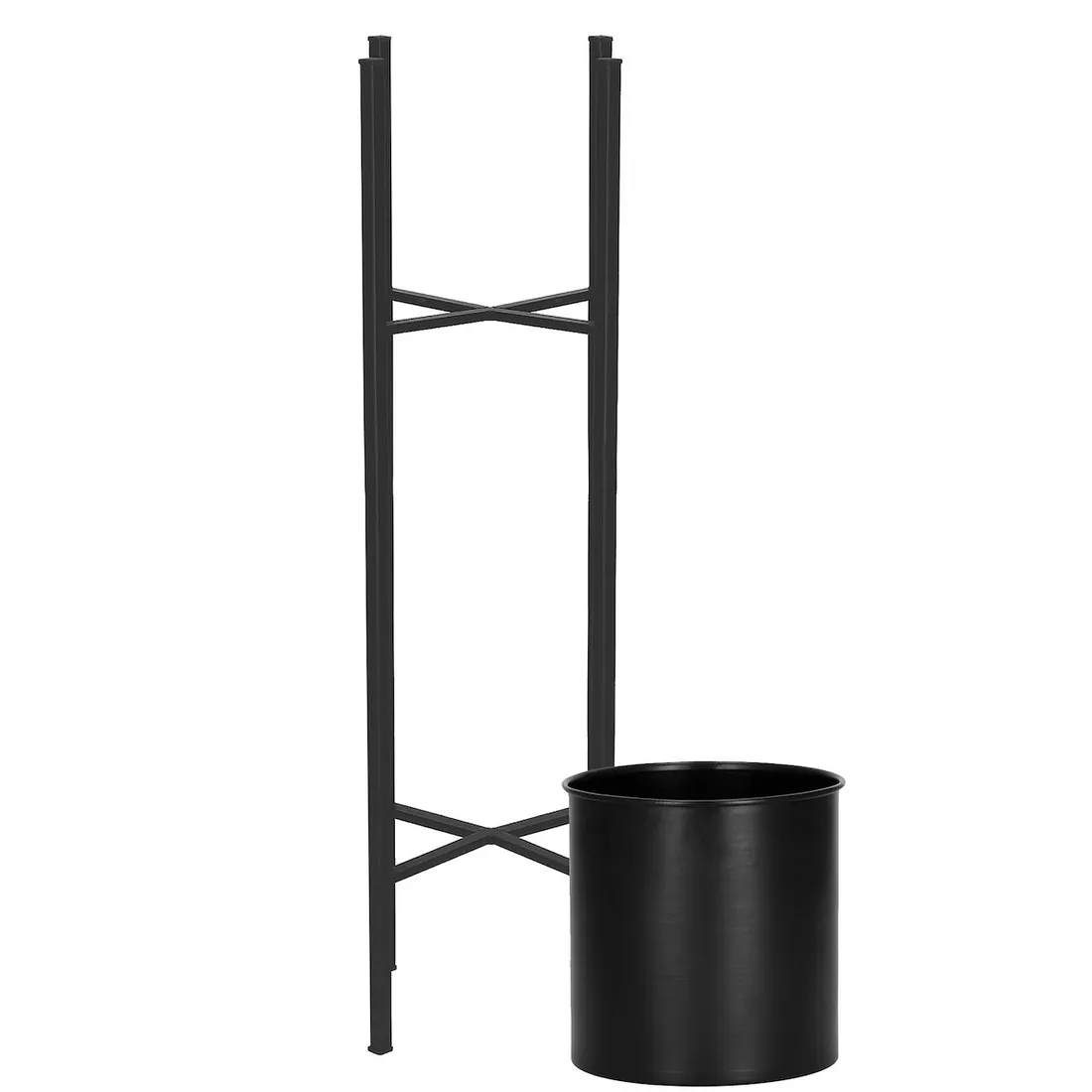 kwietnik-springos-74-cm-metal-kolor-czarny