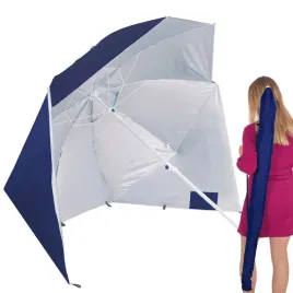 parasol-plazowy-springos-parasol-ze-sciankami-220-cm-niebieski