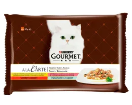 gourmet-a-la-carte-kurczak-wolowina-pstrag-dorsz-4x85g
