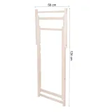 lezak-drewno-niebieski-springos-waga-4-kg