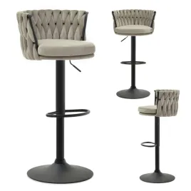 designerski-hoker-aster-bezowy-na-czarnej-nodze