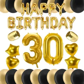 zestaw-balony-zloty-na-30-urodziny-happy-birthday