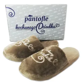 miekkie-pluszowe-pantofle-dzien-dziadka-prezent