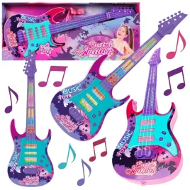 elektryczna-gitara-czterostrunowa-dla-dzieci-efekty-swietlne-pasek-utwory