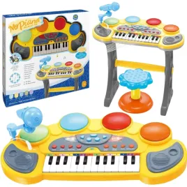 elektroniczne-organy-zestaw-mikrofon-krzeselko-efekty-swietlne-fortepian
